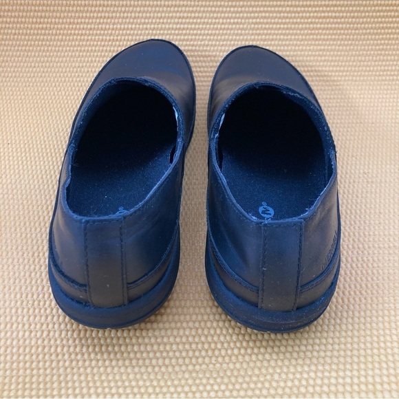 Merrell Clogs Womens 8 Black Round Toe Slip On Casual Leather - Picture 4 of 7
